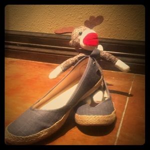 Casual Ugg Denim/Blue Flats